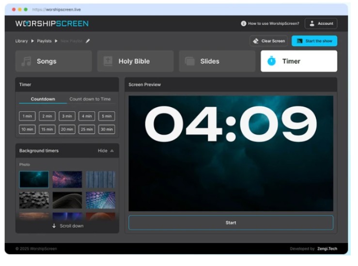 WorshipScreen: A Complete Church Presentation Solution for Songs, Scripture and Sermons